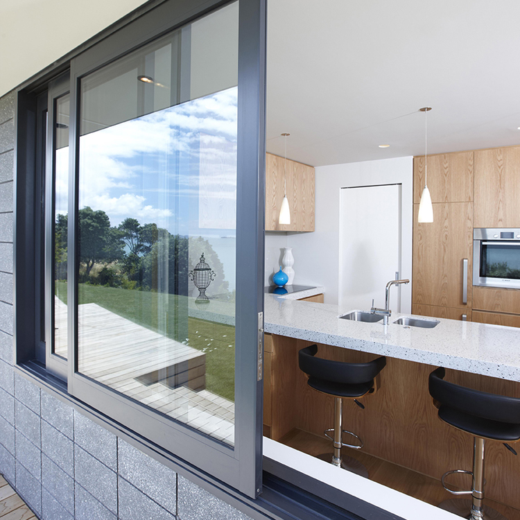 Modern Window Design Soundproof Double Glazed Aluminum Alloy Casement Sliding Glass Doors And Windows