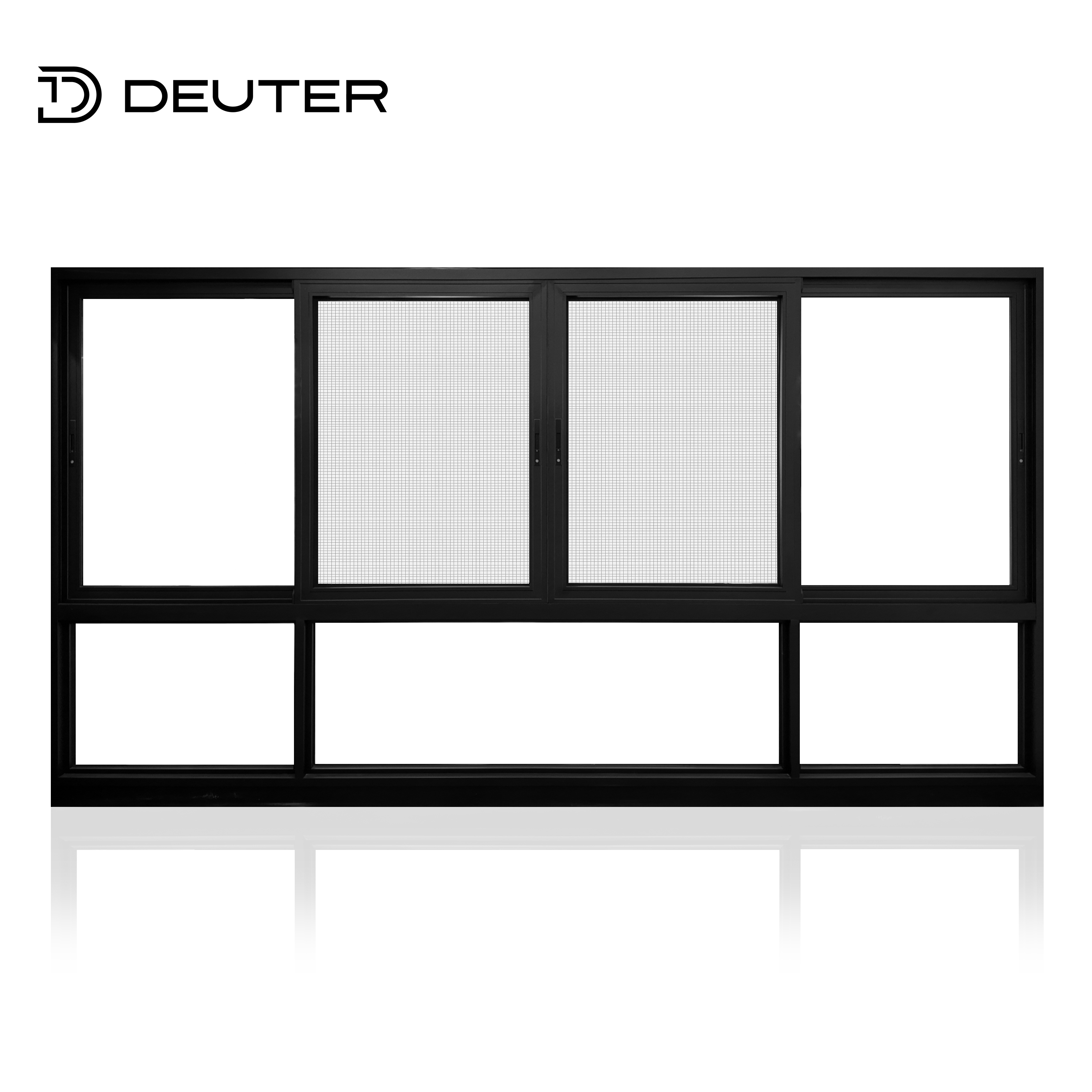 Urban Noise Reduction Aluminum Sliding Windows Thermal Break Laminated Glass Removable Security Screen for Busy Street Apartment