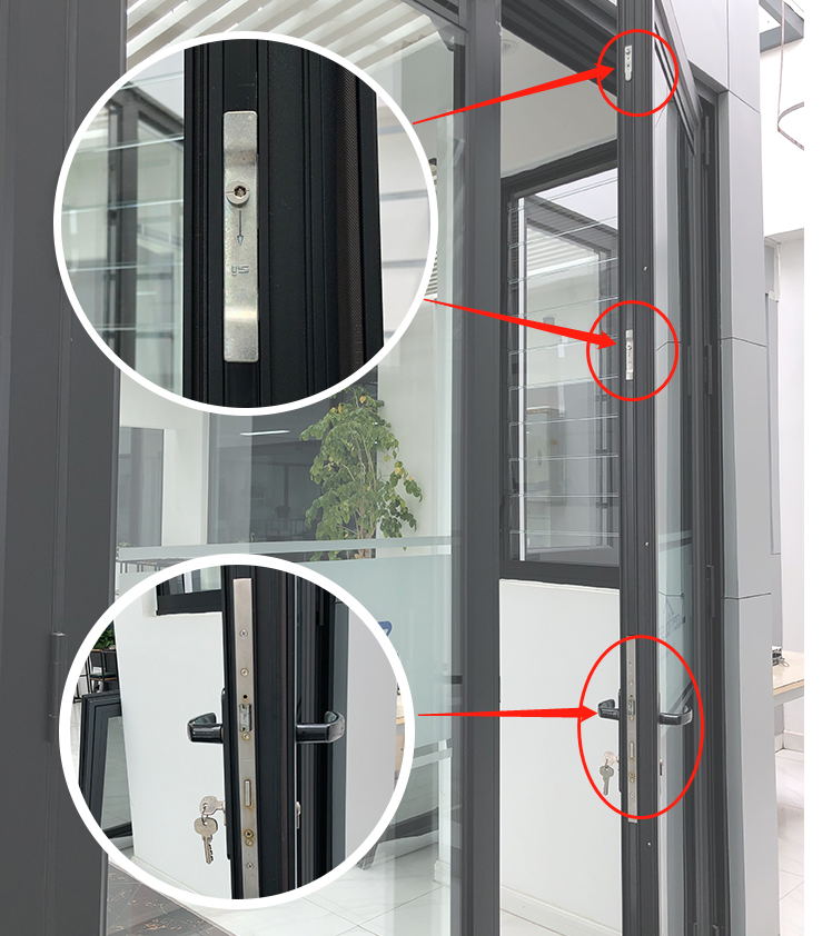 Superhouse Aluminum Doors Aluminium Bifold Patio Doors