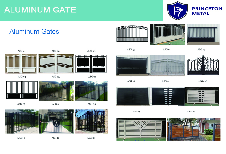 Modern Double Electric Motorized Aluminum Sliding Driveway Gate Quality Automatic Main Door with Powder Coating Finish Villas
