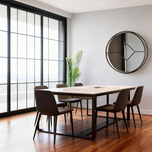 360&deg; Rotating Shed Window, Round Aluminum Alloy Replacement for Playhouse &amp; Home, Circular Portlight Porthole Design Durable