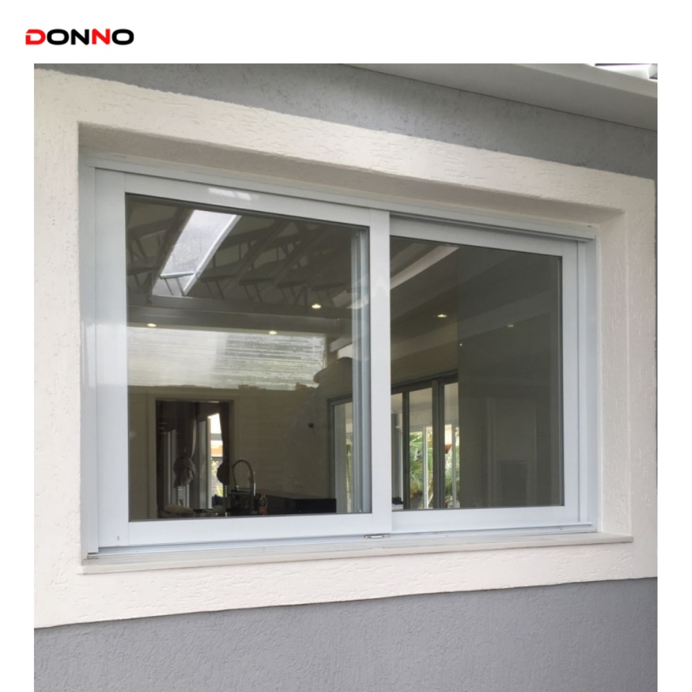 High Quality Sliding Window Aluminum With Insert Blinds and Timber Reveal Double Glazed Slide Window