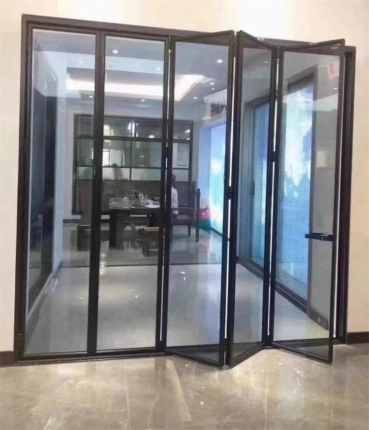 Open Sliding Window Aluminum Alloy Material Folding Casement Windows and Doors