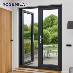 Customized Size Aluminum Large Fixed French Door