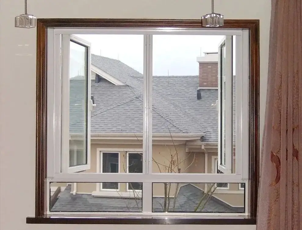 Prima High End Powder Coated Anthracite Grey Aluminium Casement Window for Modern Luxury Home