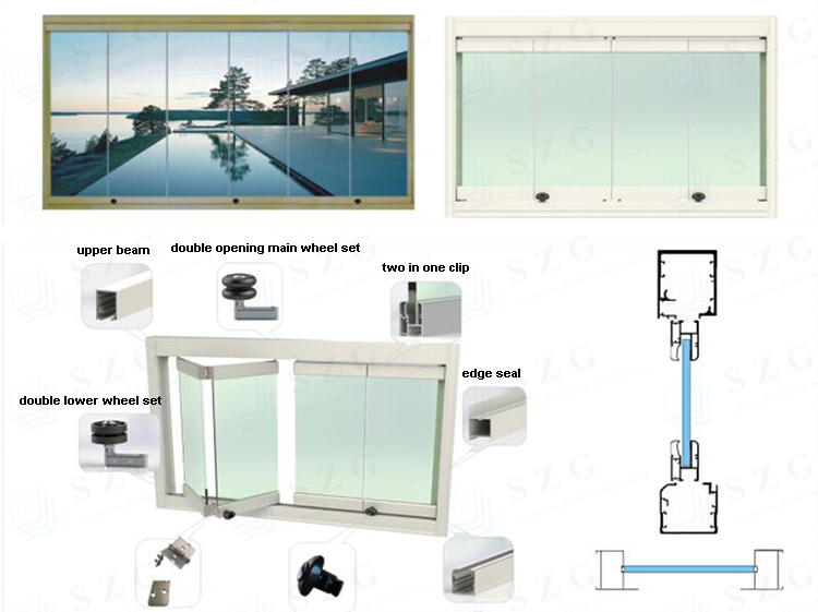 Glass Bi-fold Door System