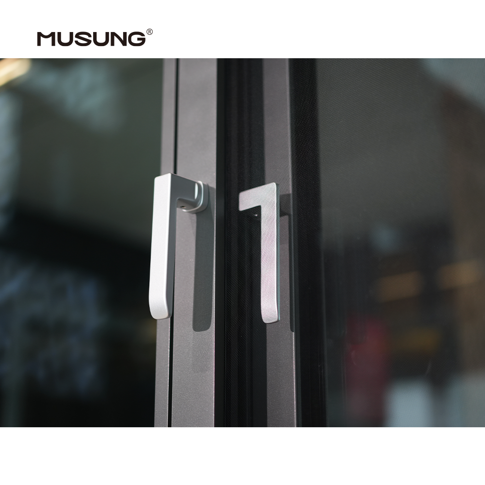 House Apartment Double Glazed Aluminum Swing Window Double Tempered Glass windows Casement Window