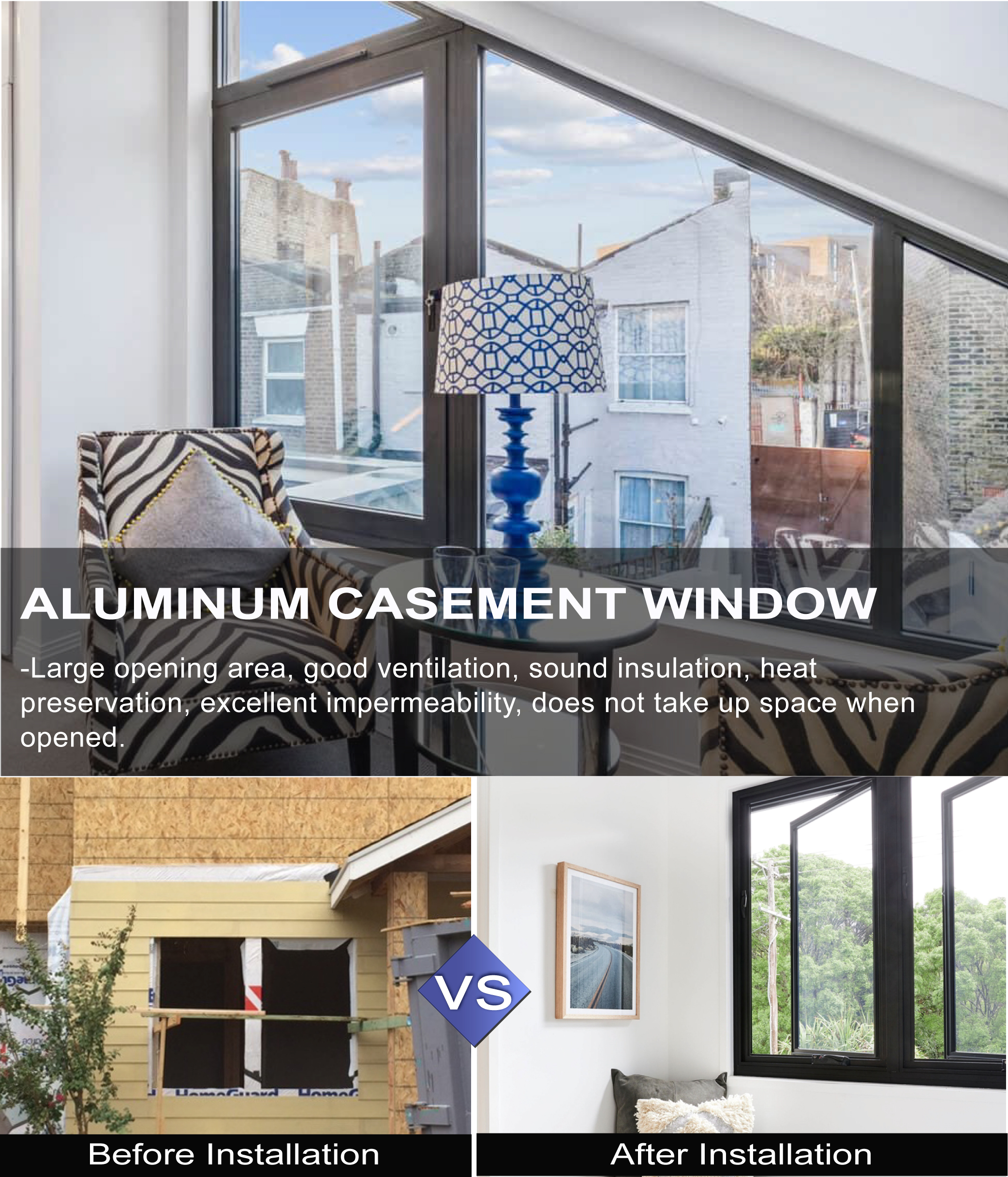 Open Swing Windows