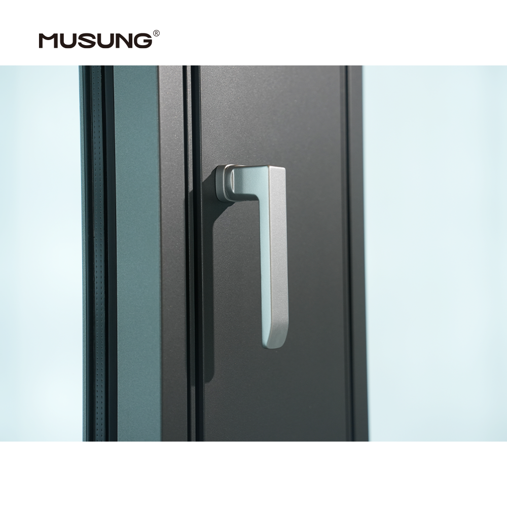 Ultra Large View Aluminum Windows for Houses Heat Insulated Soundproof Micro Ventilation Window
