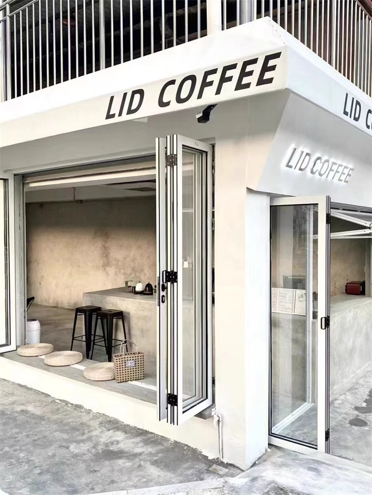 Open Sliding Window Aluminum Alloy Material Folding Casement Windows and Doors