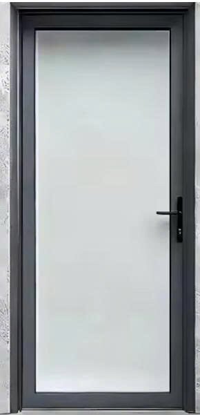 China Manufacturer Swing Open Aluminium Glass French Doors Double Panel Exterior Aluminium Door for Patio