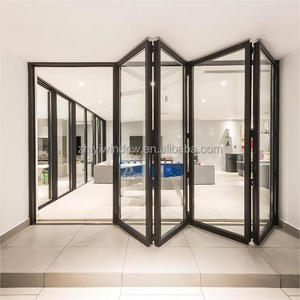 Modern Aluminum Folding Glass Doors