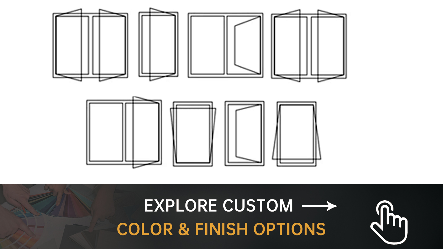 Casement Opening Configuration Types