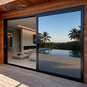 Modern Hurricane Proof Outdoor Sliding Patio Door System