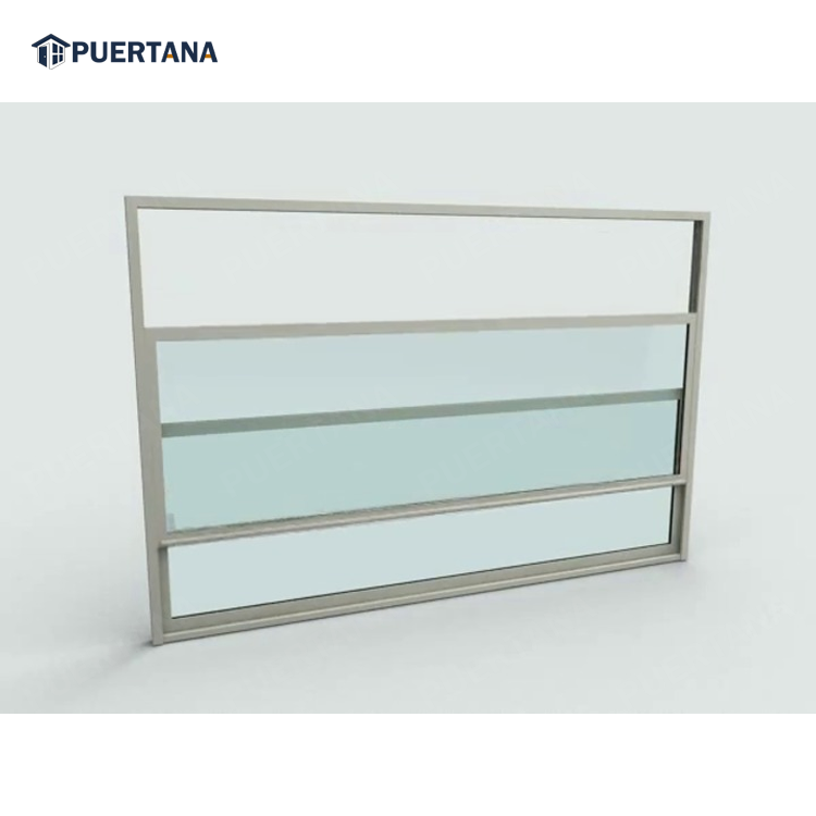 Aluminum Vertical Lift up Upward Sliding Window Aluminium Sliding up and Down Window Guillotine Windows