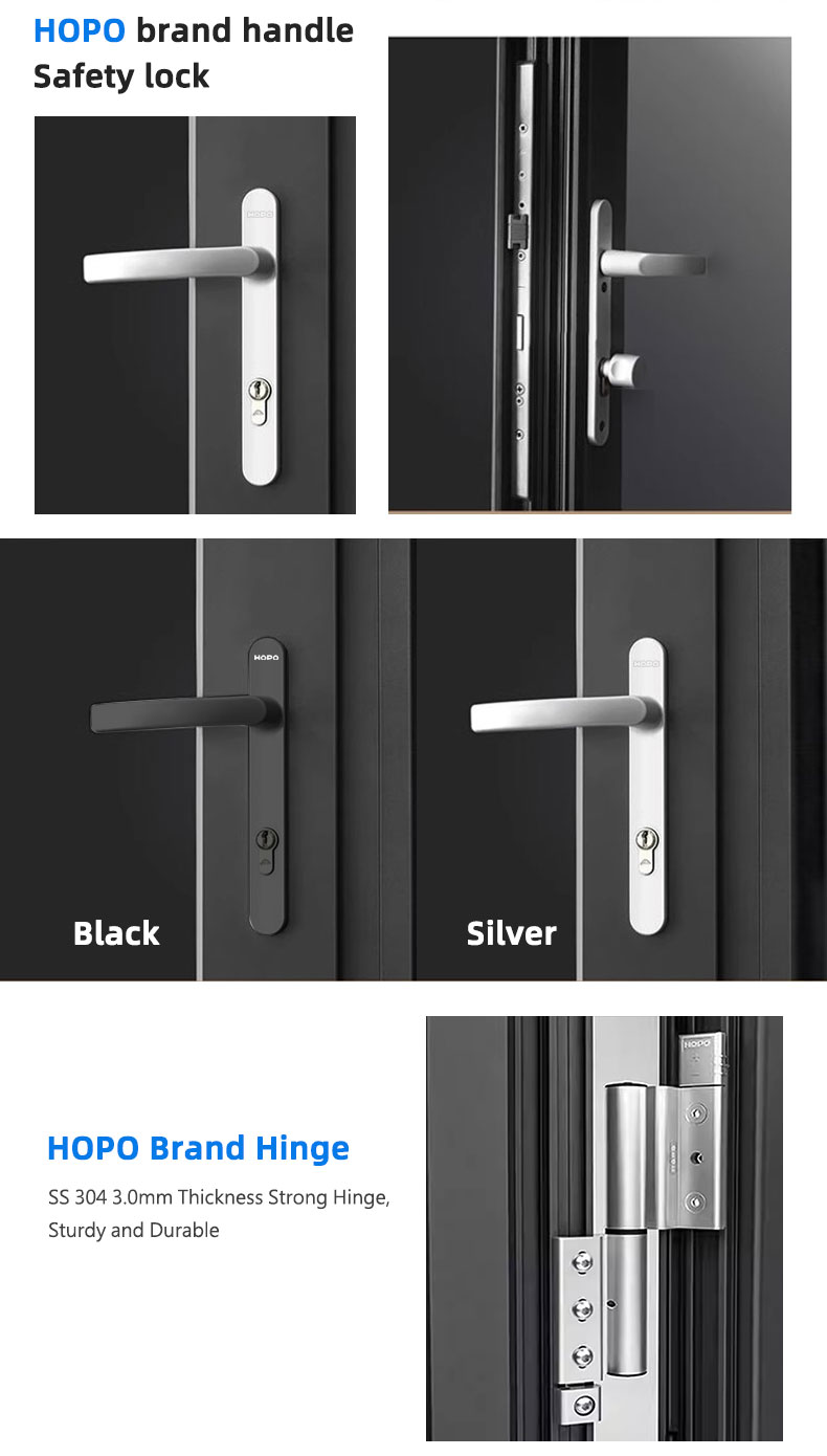 QGUANG NFRC Factory Wholesale Exterior Entry Crittal Door Design Tempered Glass Aluminum French Double Glass Swing Casement Door