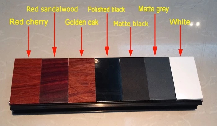 Frame color options 1