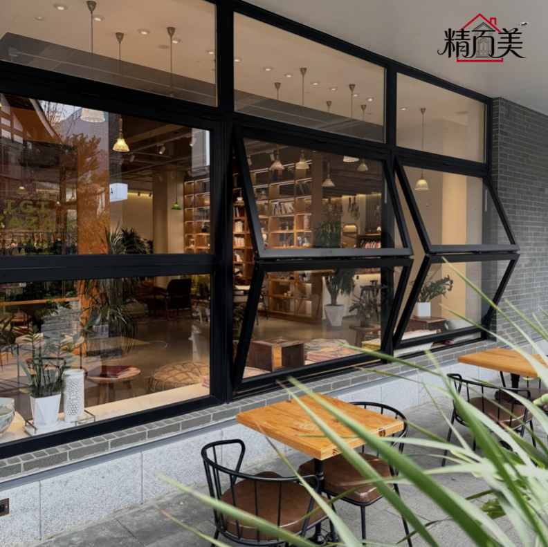 Aluminum Alloy Frame Glass Bifold Window Vertical Folding Opening Soundproof Customized Size Wooden Crate Kitchen Bathroom OEM