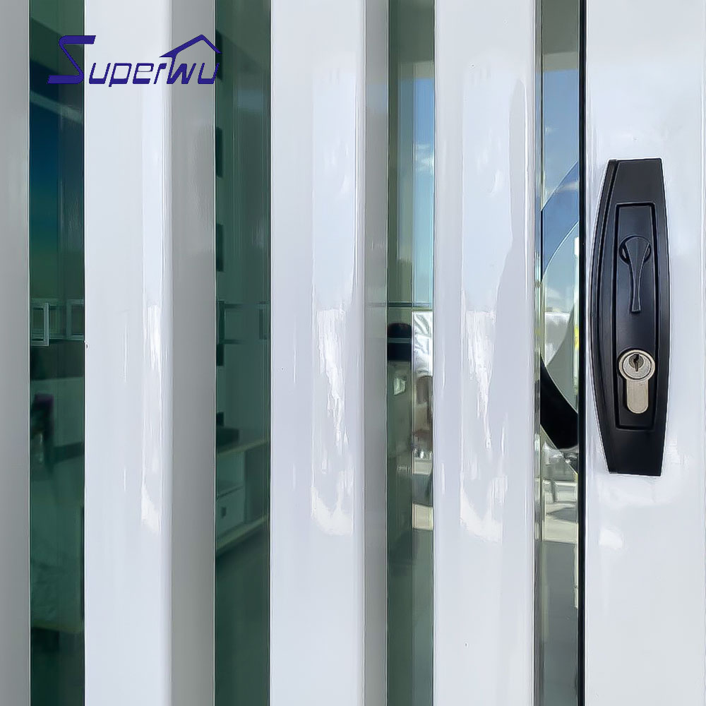 Florida Hurricane Proof Impact Rated Large Missile Sliding Patio Doors Aluminum Laminated Glass Sliding Door Impact Resistance