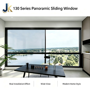 Thermal Break Double Glazed Aluminium Sliding Window