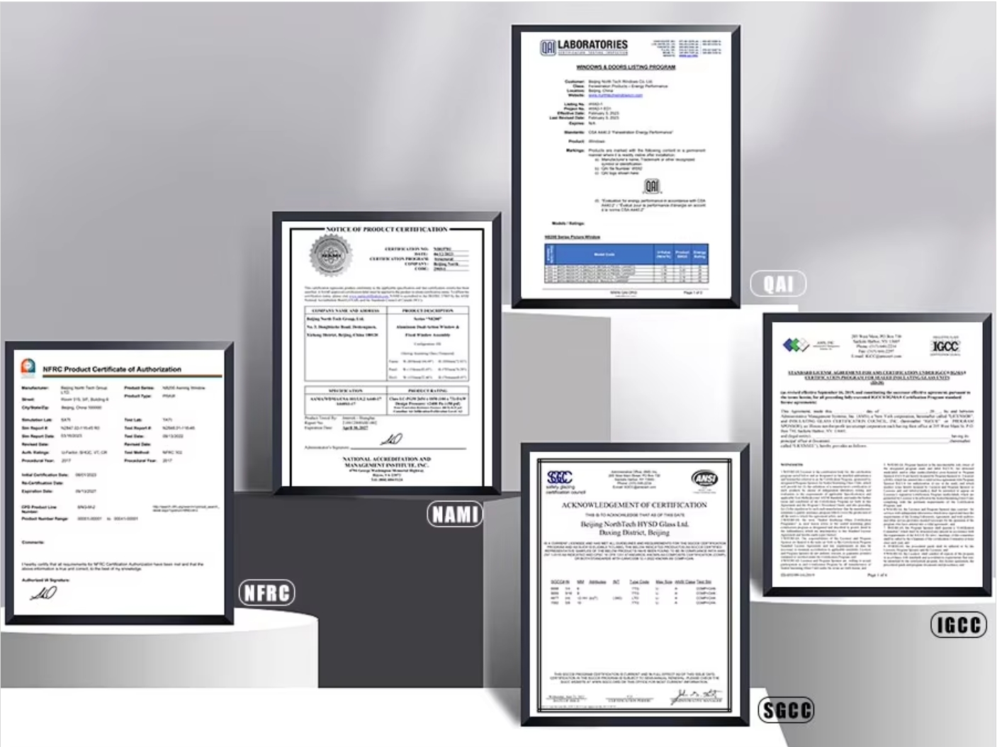 International Quality and Safety Certifications