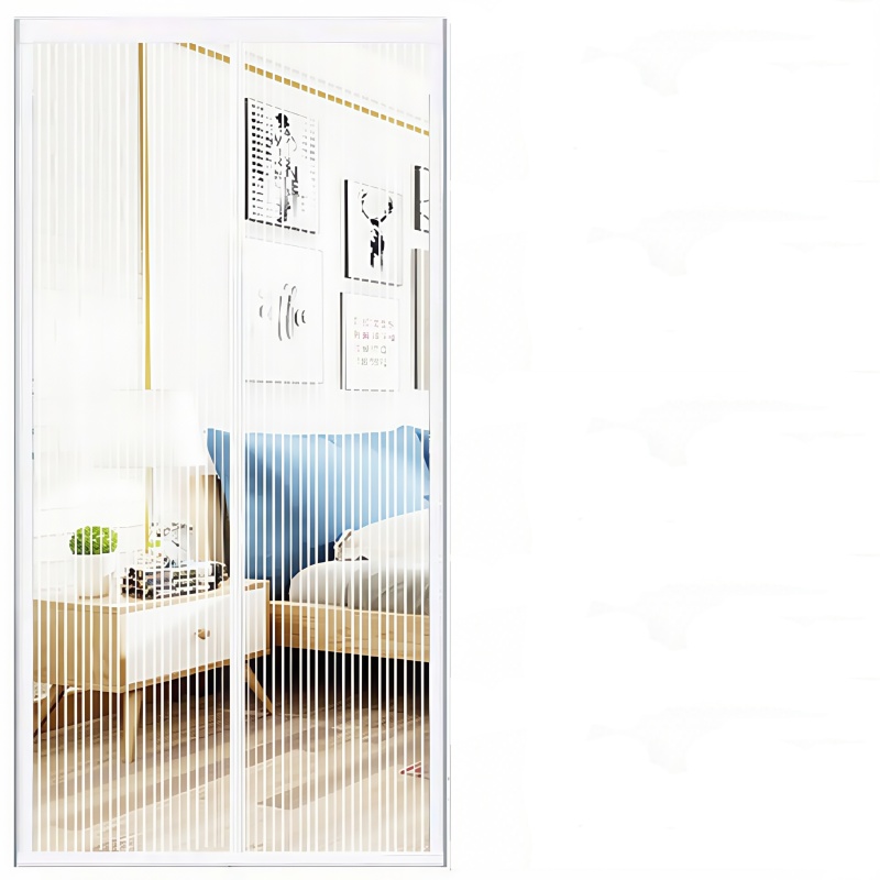 High-quality Modern Automatic Closing Magnetic Fiberglass Door Screen Mosquito Net Washable Customizable Mesh 1-Year Warranty
