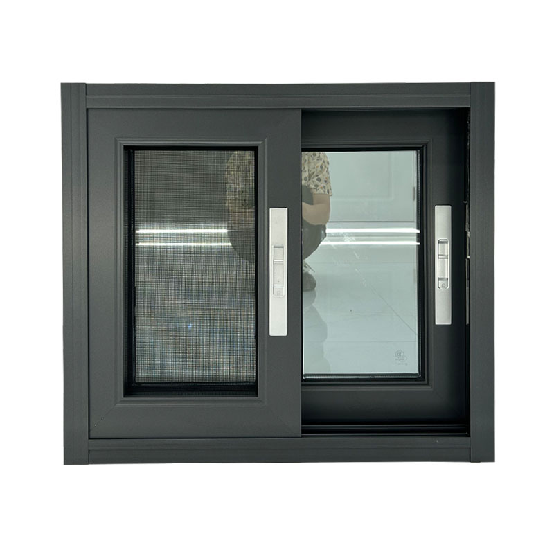 Factory Direct Aluminum Sliding Window With Security Grill And Mosquito Screen For Africa Residential &amp; Commercial Projects