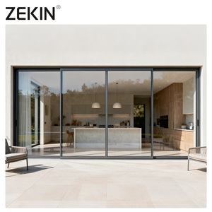 ZEKIN Double Glazed Low E Glass Sliding Door