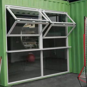 Modern Exterior Vertical Bi-folding Aluminum Window