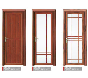 Modern Aluminum Alloy Sound Insulation Bathroom Door