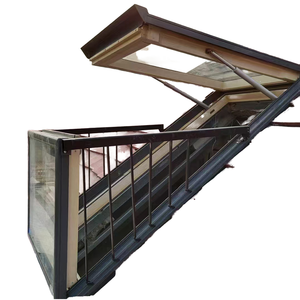 Waterproof Aluminum Attic Skylight Roof Window Converts to Balcony