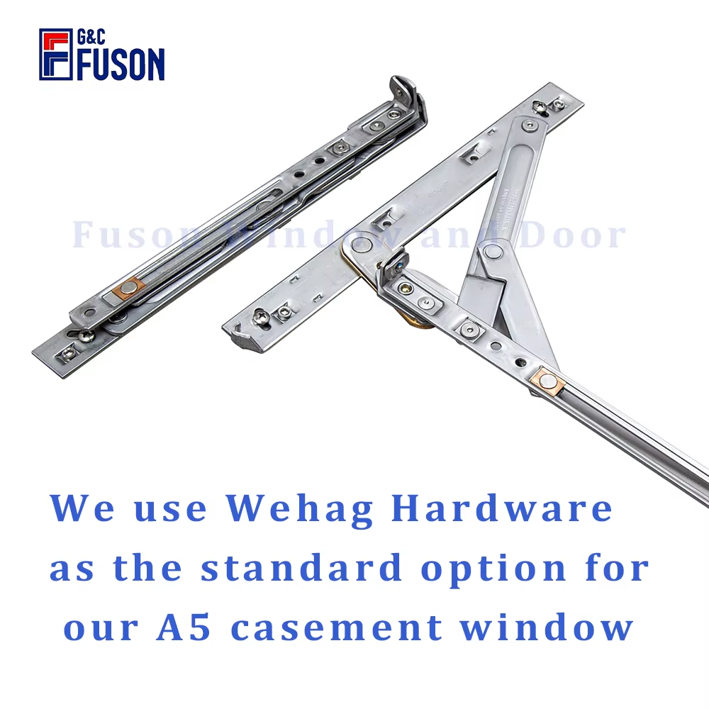 Customized Aluminum Swing Window Prefabricated Double Glazing Casement Windows Fixed Style-Manufactured Swing Window