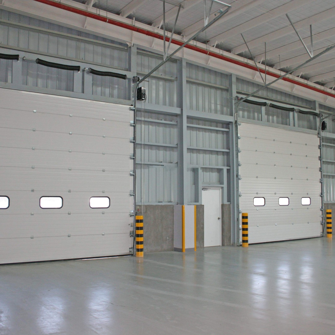 Industrial Roll-Up Doors With High Wind Resistance Aluminum Roll-Up Doors Sectional Industrial Doors