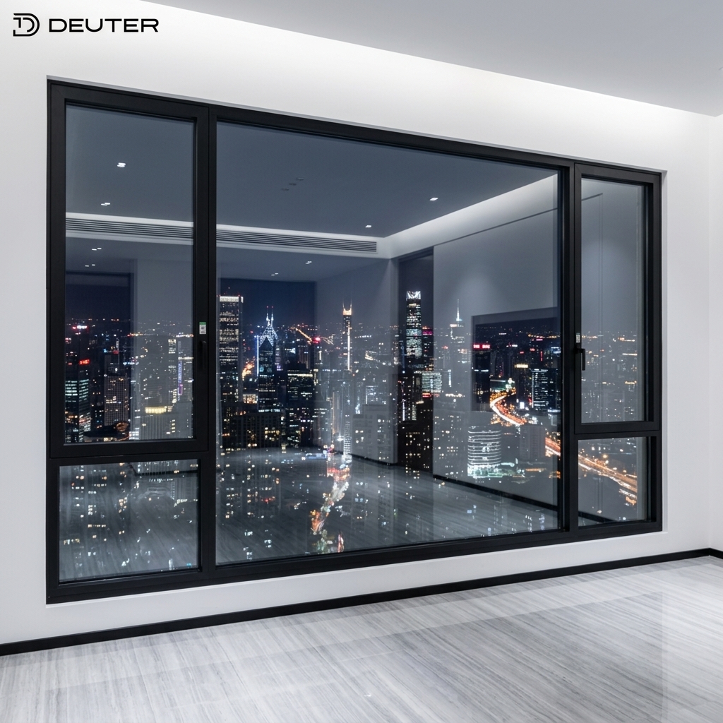 Aluminum Alloy Tilt Turn Window European Standard High Quality Thermal Break Window For Export To Global Market Places
