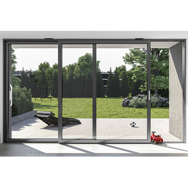 Partition Aluminium Fiber Glass exterior Sliding Door System and Doors Catalogue List