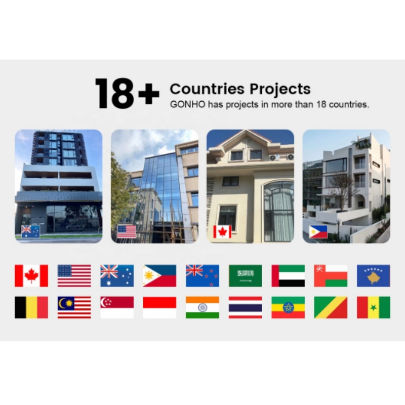 Commercial Used Residential Exterior Bifolding Window Tempered Glass Aluminum Windows and Doors for House