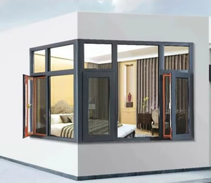 RG65 Thermal Insulated Aluminum Casement Windows