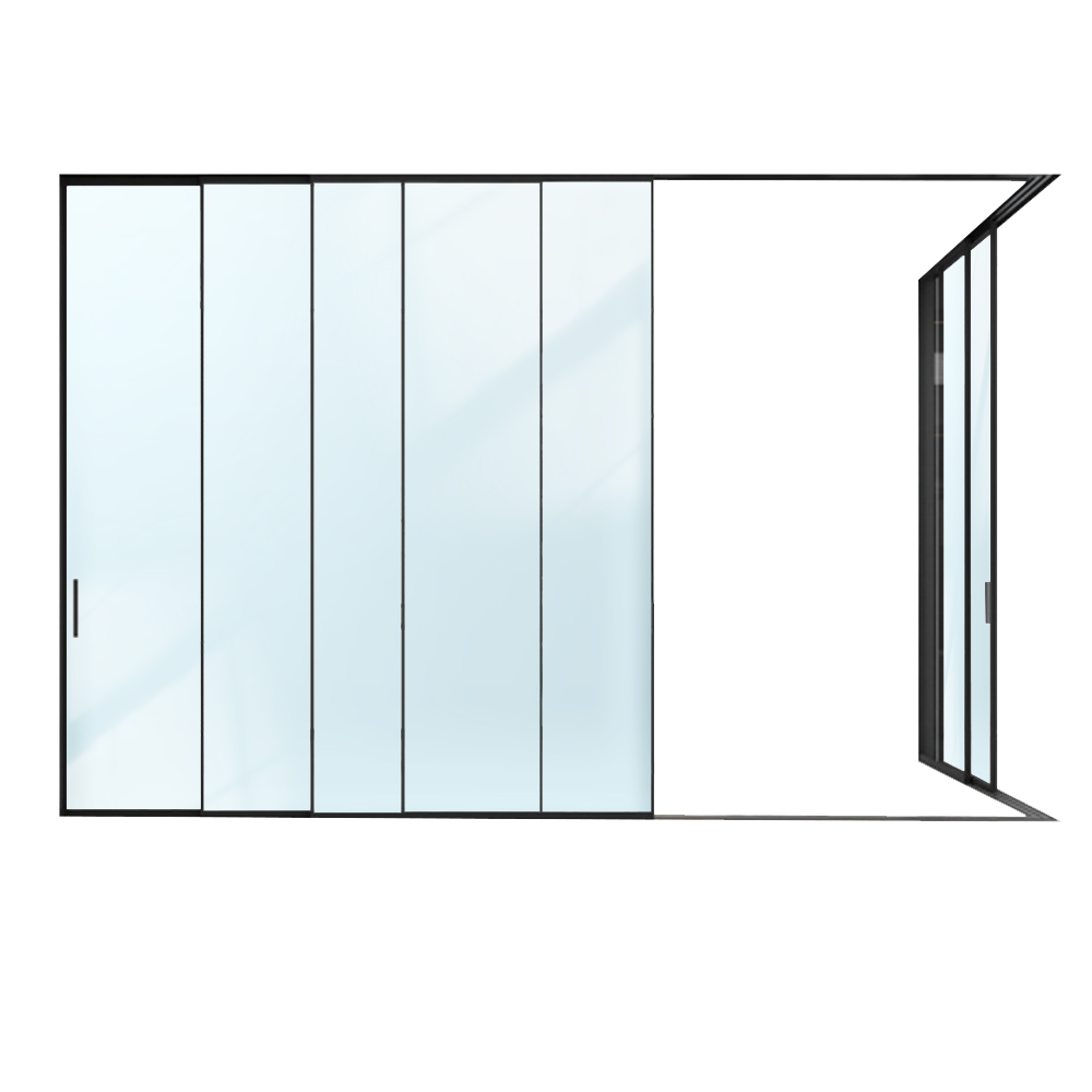 Modern Push-Pull Aluminum Alloy Sound Insulation Door with Lifetime Warranty for Wine Cellar Hotels &amp; Apartments