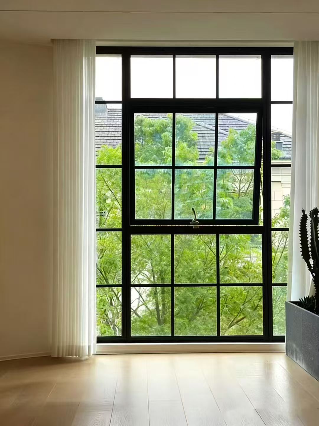 ISO9001 Supplier European Style Bay Windows For Sale Soundproof Aluminum Alloy Framed French Style Windows