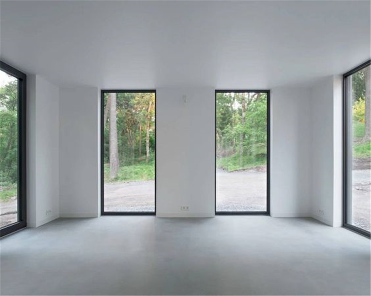 Suifu Modern Villa Aluminum Glass Fixed Picture Windows with Heat Insulation Powder Coated Customized Size
