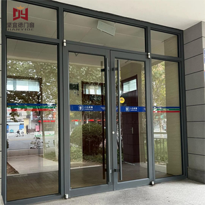 Heavy Duty Commercial Aluminum Shopfront Door