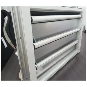 Tempered Glass Jalousie Window Aluminum Frame Korea low-e glass