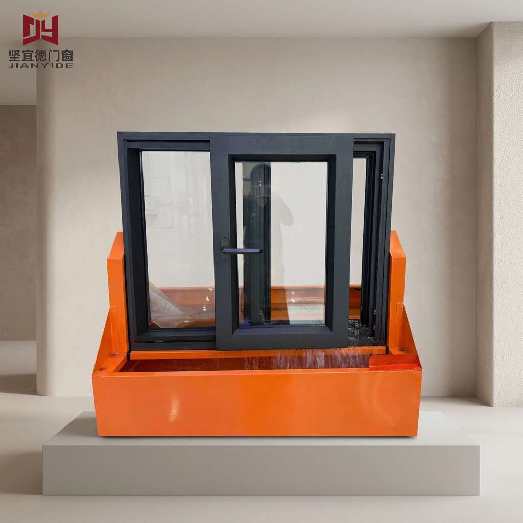 European Style Aluminum Window Sliding Window Aluminum Alloy Double Glass Smooth Windproof For Living Room School/for House