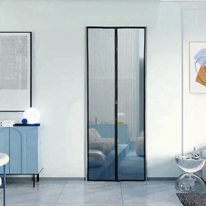 High-quality Modern Automatic Closing Magnetic Fiberglass Door Screen Mosquito Net