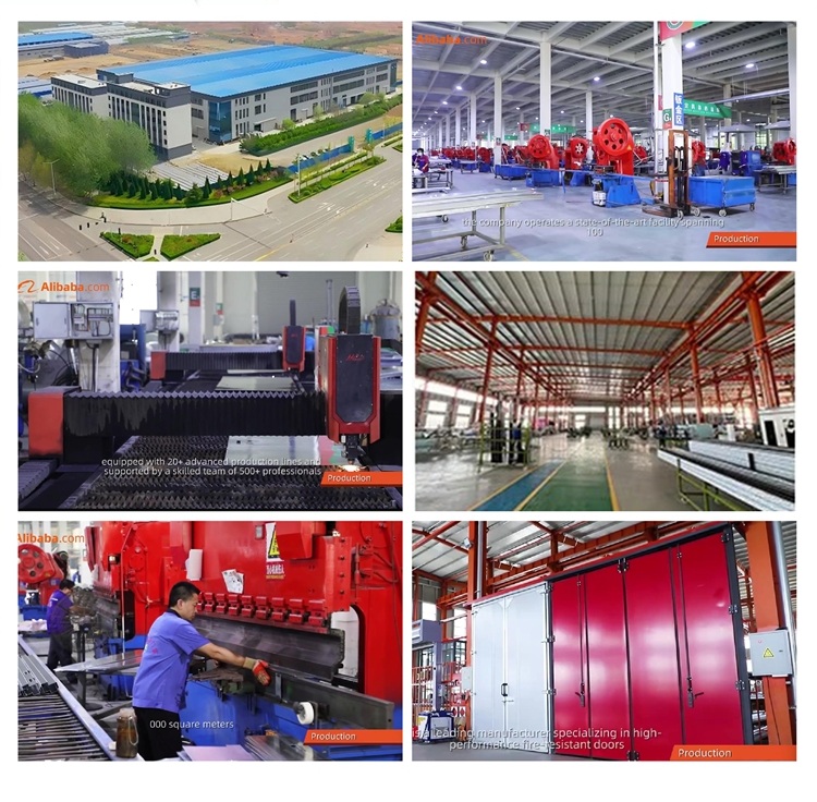 Modern Style Steel Entrance Door Finished Anti-theft Security Door Commercial Apartment Entry Side Opening Exterior Fire Garden