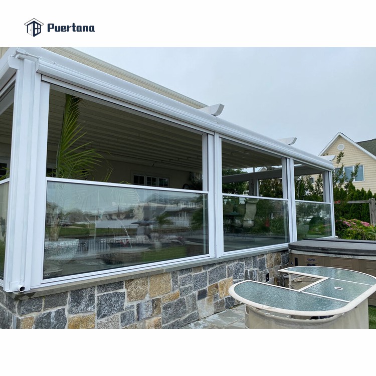 Aluminum Vertical Lift up Upward Sliding Window Aluminium Sliding up and Down Window Guillotine Windows