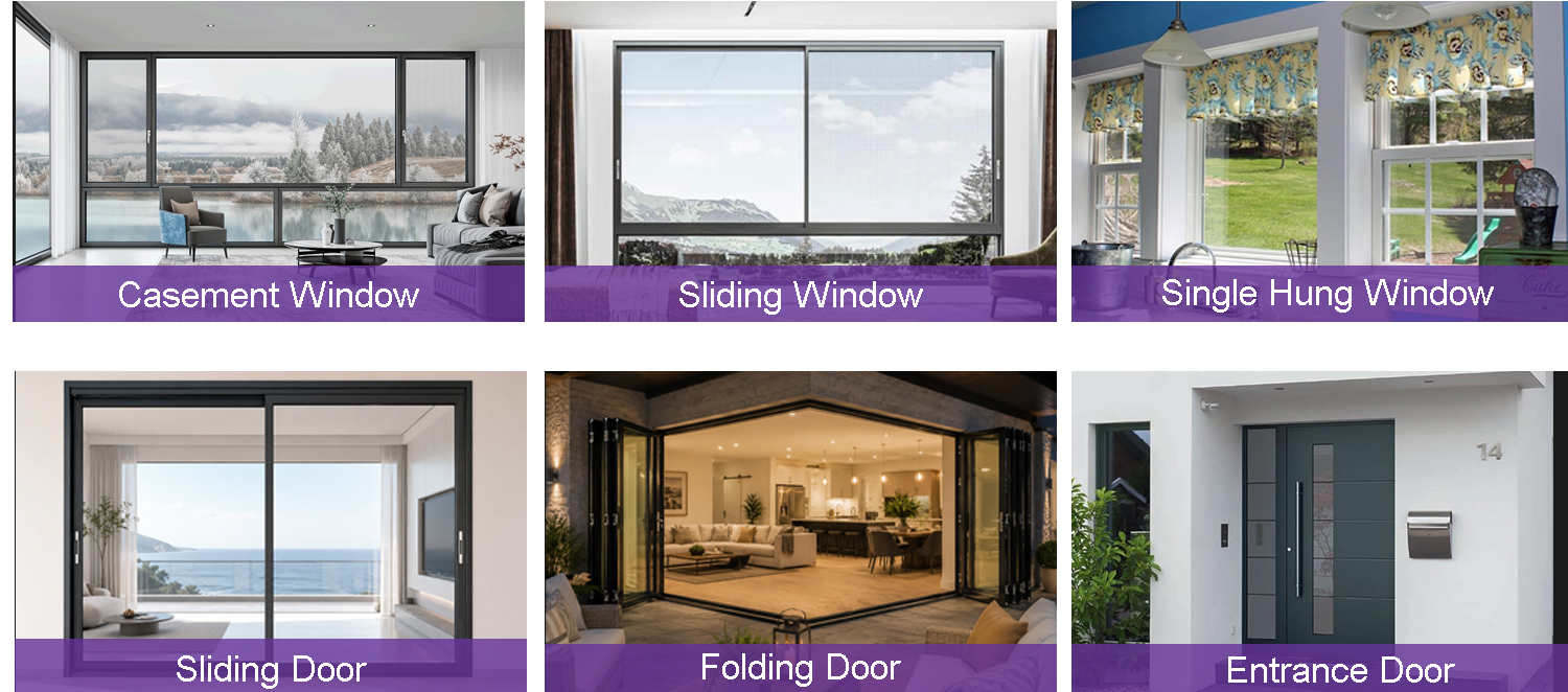 Window and Door Category Matrix