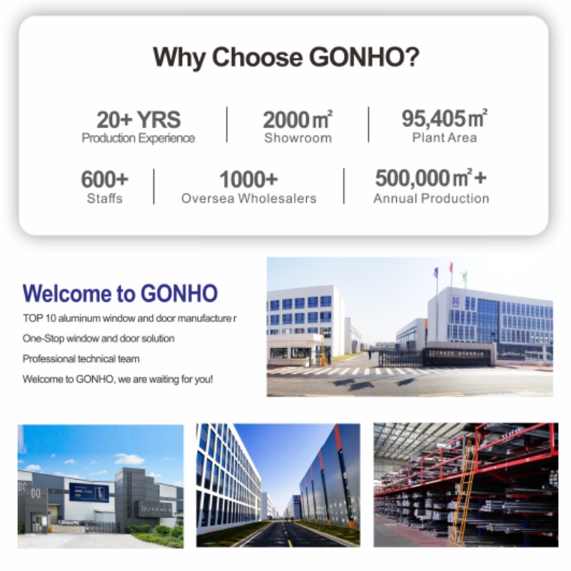 Commercial Used Residential Exterior Bifolding Window Tempered Glass Aluminum Windows and Doors for House