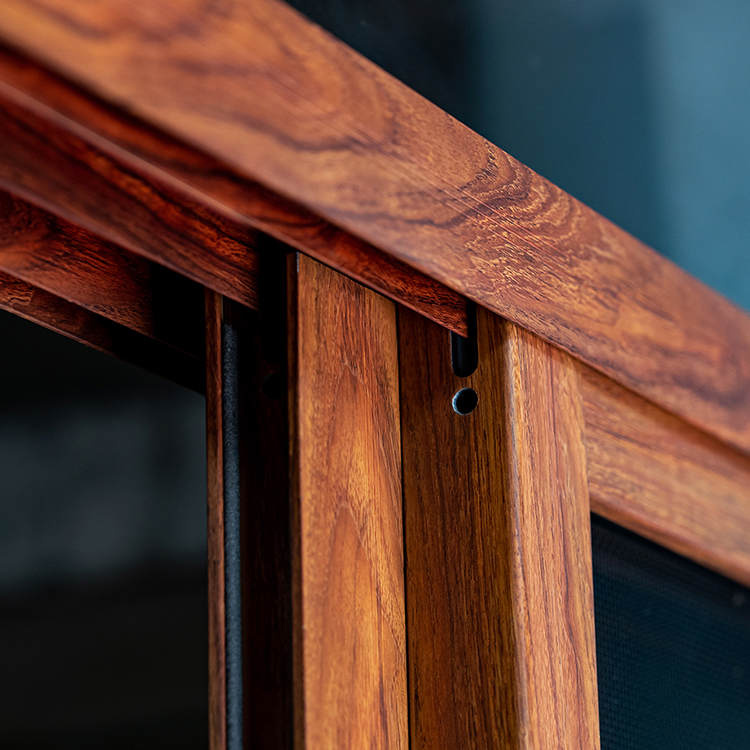 Made In China Waterproof Aluminium Alloy Wood Grain Horizontal Opening Sliding Casement Windows