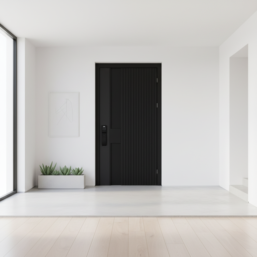 European Standard Luxury Aluminium Entrance Doors Anti-theft Security Residential Door for Exterior Modern for Luxury Houses